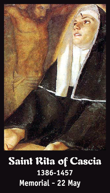 St. Rita Prayer Card